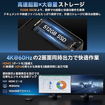 Amazon.co.jp: ミニpc【Intel N95搭載 4コア/4スレッド N97より高速 Amazon.co.jp: ミニpc【Intel N95搭載 4コア/4スレッド N97より高速